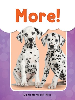 cover image of More! Read-Along eBook